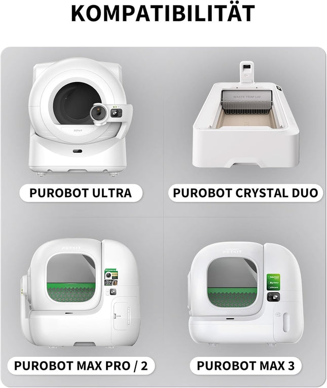 PETKIT N60 Odor Eliminator for Purobot Ultra/Purobot Max Pro 2/Purobot Crystal Duo Self-Cleaning Cat Litter Box Odor Control (Pack of 3)