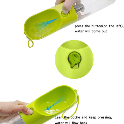 Petkit Eversweet Travel One-Touch P008 Travel Bottle Green