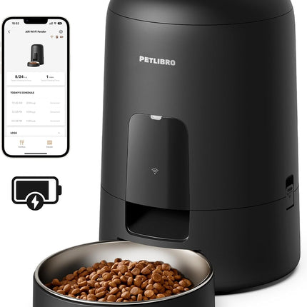 PETLIBRO Automatic Cat Feeder, Wireless 2.4G WiFi Intelligent Feeder Cat
