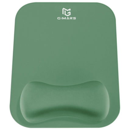Gimars Mouse Mat with Gel Cushion, Ergonomic Mouse Mat with Hand Rest, Gel Memory Foam Waterproof Mouse Pads with Wrist Rest for Computer Laptop Offfice Home Topographic Map