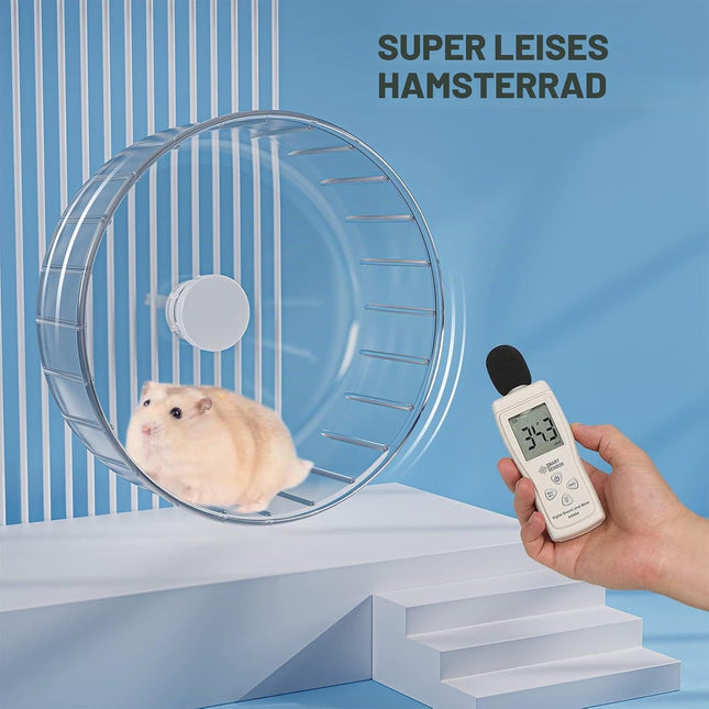 BUCATSTATE Hamster Wheel, 15 cm Running Wheel, Hamster Quiet Hamster Toy for Mouse, Small Animal, Pet