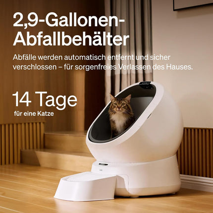 PETLIBRO Luma Cat Litter Tray Self-Cleaning with AI Camera