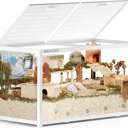 BUCATSTATE Hamster Cage 3.0 - Small Animal Cage Large 120 L x 60 W x 62 H