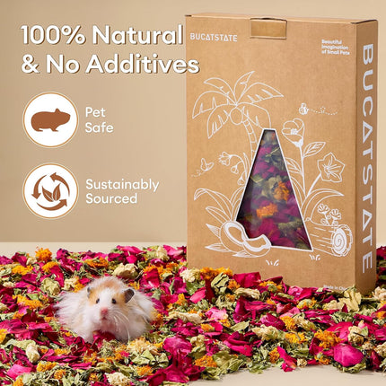 BUCATSTATE 5L Natural Flower & Hamster Bedding