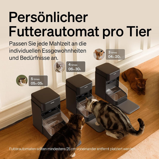 PETLIBRO Selective Automatic Cat Feeder RFID, Wi-Fi Cat Food Automatic