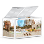 L 100 x B 50 x H 52 cm / White
